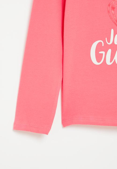 GUESS - Long sleeve t-shirt - pop rose