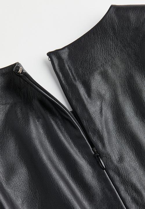 H&M - Long-sleeved bodycon dress - black