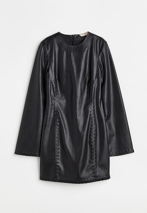 H&M - Long-sleeved bodycon dress - black