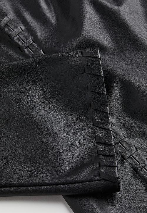 H&M - Long-sleeved bodycon dress - black