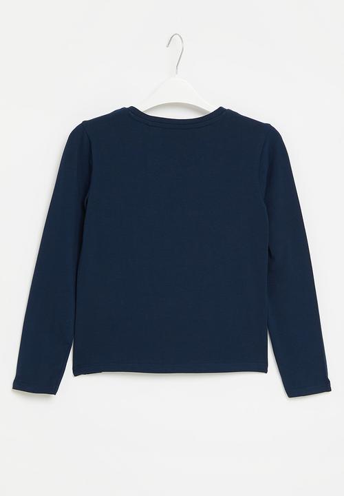 GUESS - Long sleeve t-shirt - secret blue