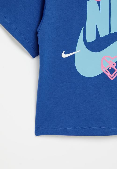 Nike - Nkg love icon boxy tee - game royal