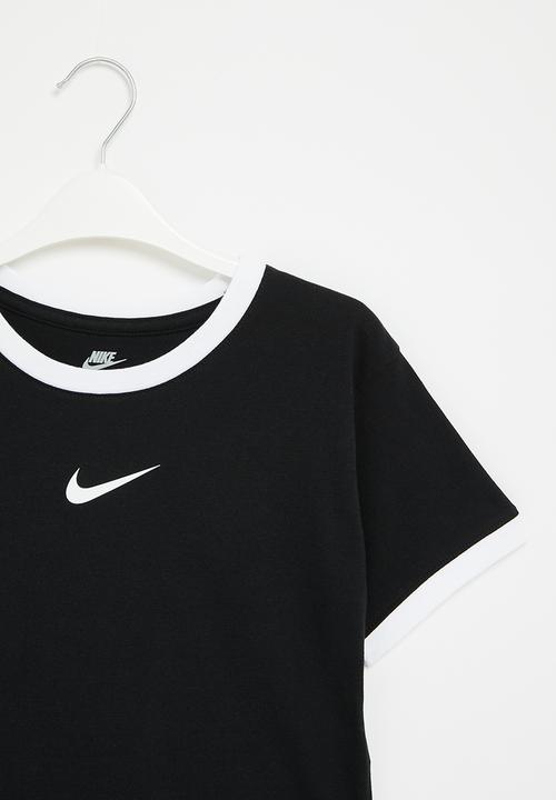 Nike - Nkg swoosh ringer tee - black