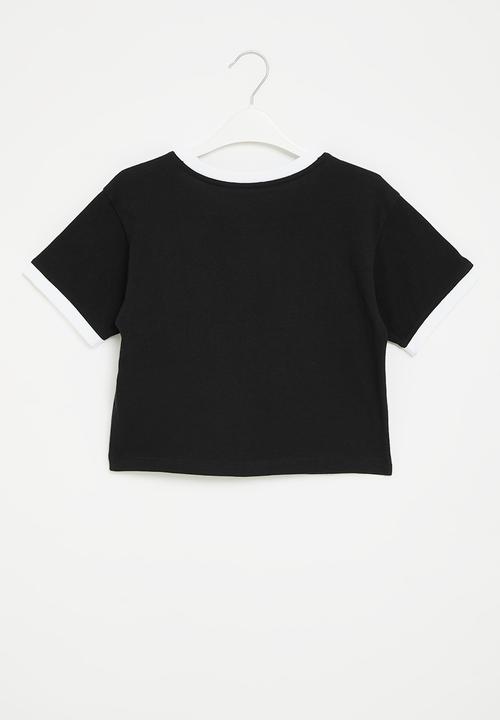 Nike - Nkg swoosh ringer tee - black