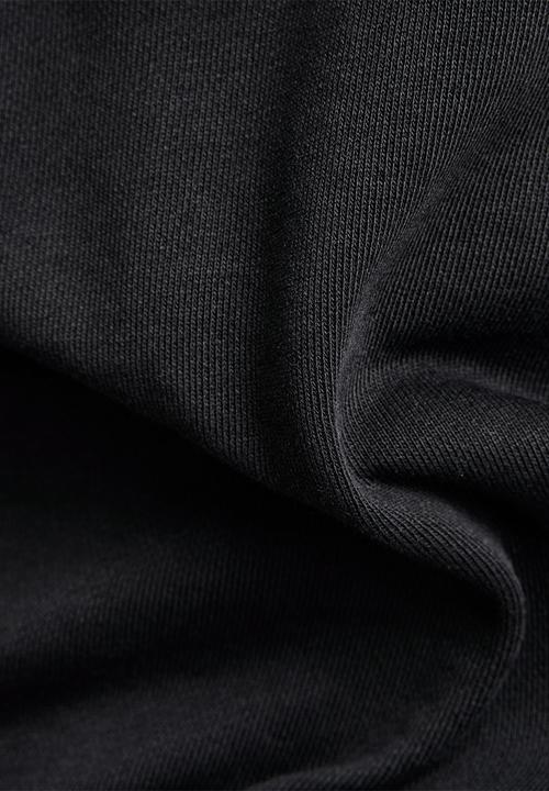 G-STAR - Originals logo gr r sw long sleeve - black