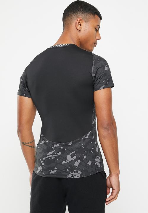 adidas Performance - Tf aop tee - black