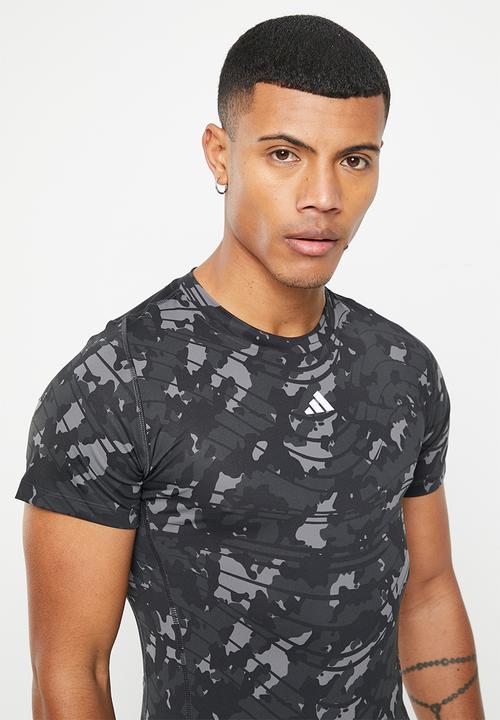 adidas Performance - Tf aop tee - black