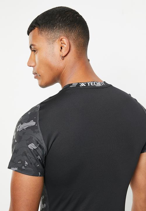 adidas Performance - Tf aop tee - black