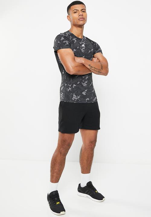 adidas Performance - Tf aop tee - black
