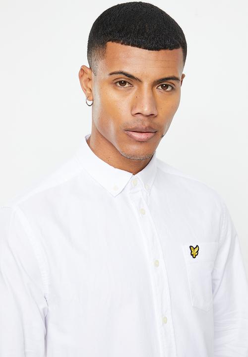 Lyle & Scott - Oxford shirt - white