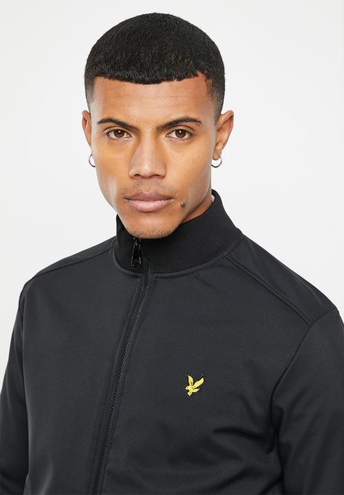 Lyle & Scott - Softshell funnel neck - jet black