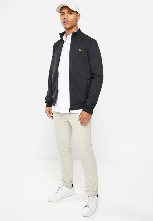 Lyle & Scott - Softshell funnel neck - jet black