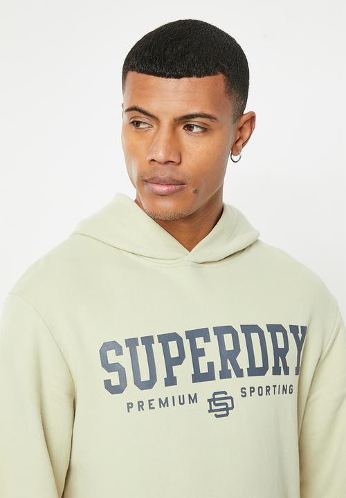 Superdry. - Code core sport hood - pelican beige