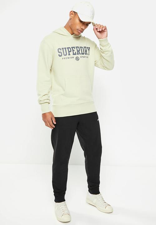 Superdry. - Code core sport hood - pelican beige