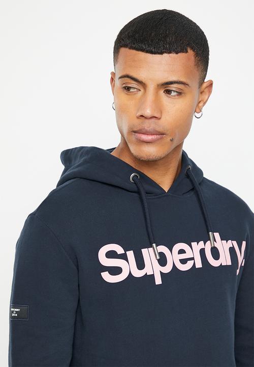 Superdry. - Cl hood - eclipse navy