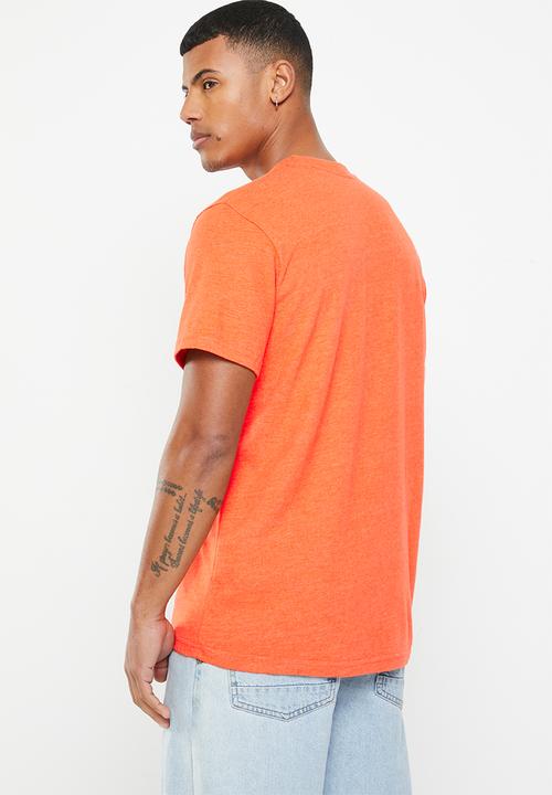 Superdry. - Vintage city souvenir tee - new house orange marl