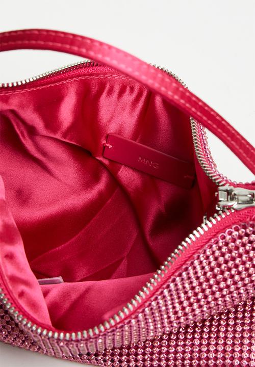 MANGO - Bag strass 37094766 -88 - pink