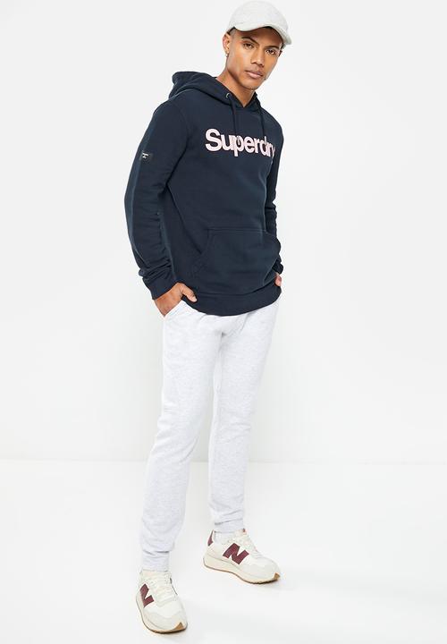 Superdry. - Code tech jogger - cadet grey marl