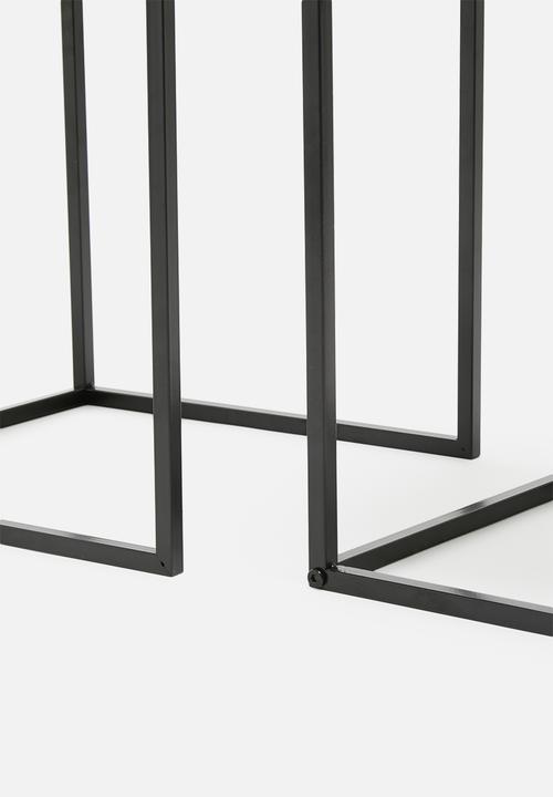 H&S - Teigen nested tables - black