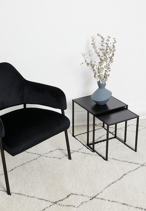H&S - Teigen nested tables - black
