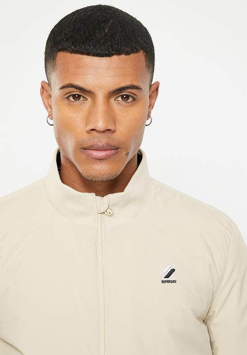 Superdry. - Code training harrington - pelican beige