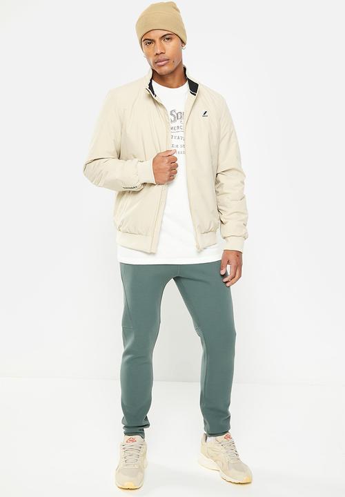 Superdry. - Code training harrington - pelican beige