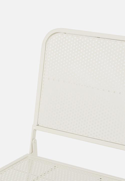 H&S - Kotra outdoor furniture set - white