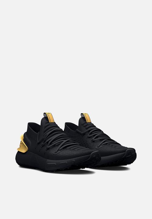 Under Armour - Ua w hovr phantom 3 mtlc - black/metallic gold
