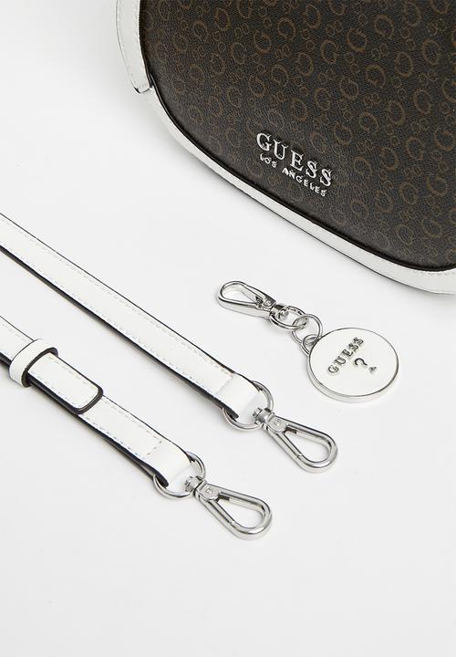GUESS - Adilyn crossbody top zip - natural