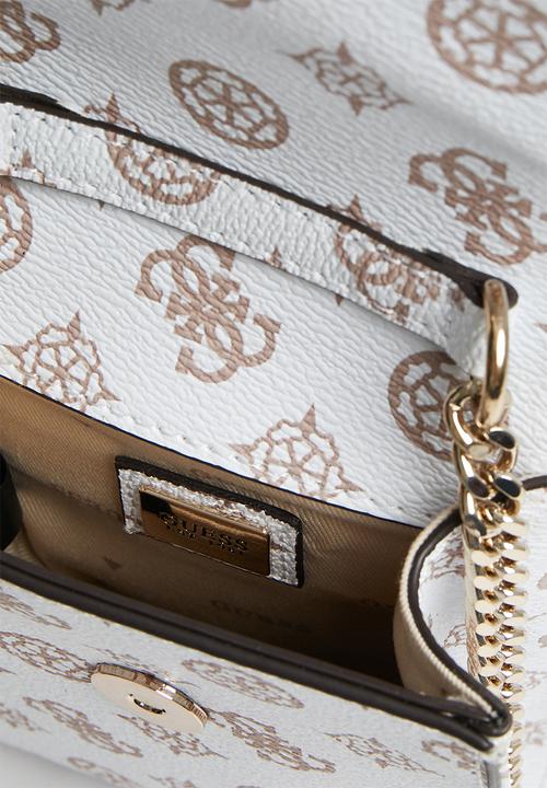 GUESS - Noelle flap chit chat - white logo