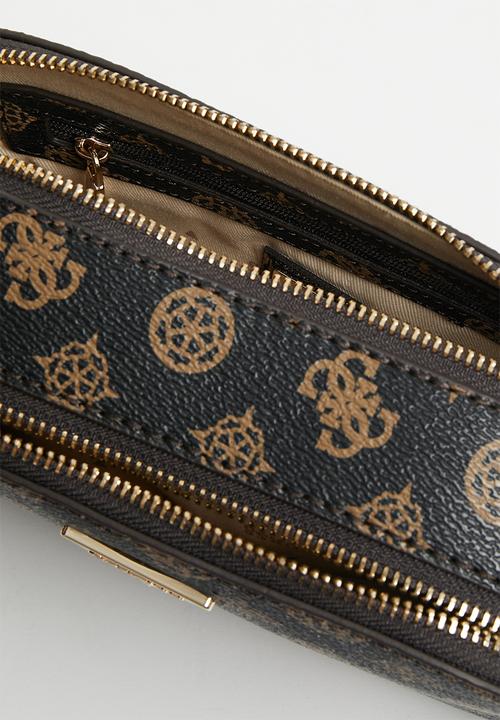 GUESS - Noelle crossbody camera - mocha logo