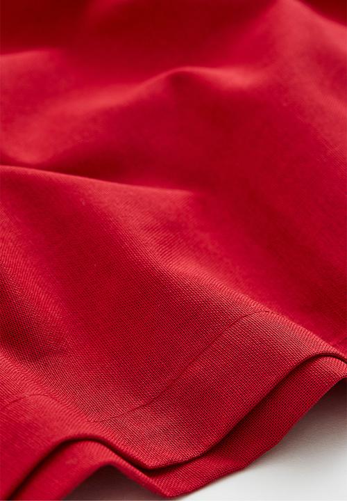 H&M - Cotton tablecloth - red