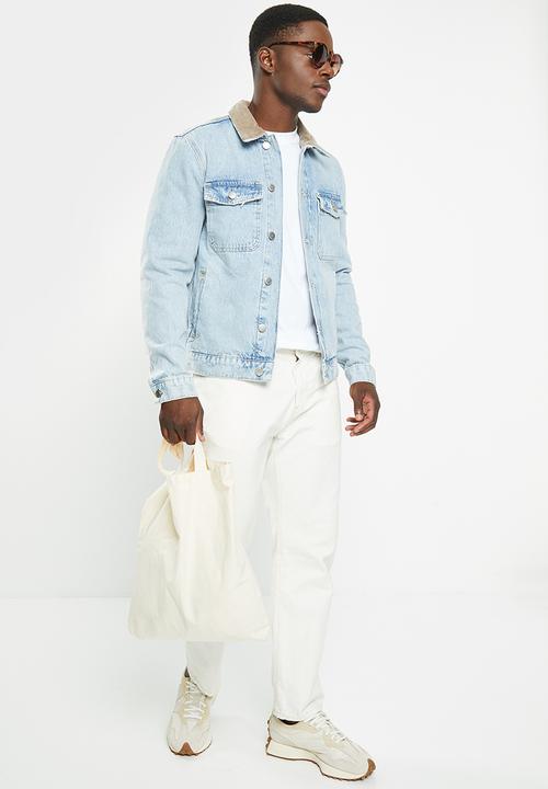 MANGO - Henri jacket - medium blue