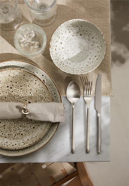 H&M - 3-pack cutlery - silver-coloured/matt
