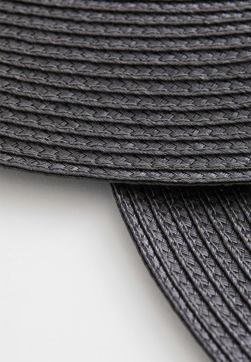 H&M - 2-pack round table mats - anthracite grey