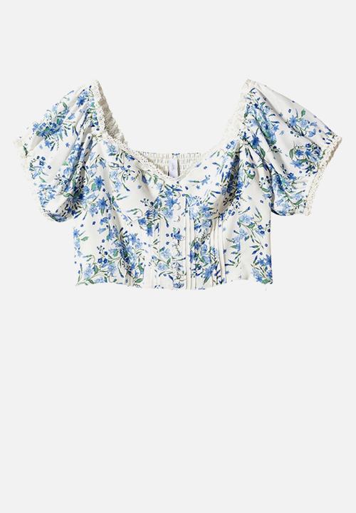 MANGO - Blouse lili - light blue