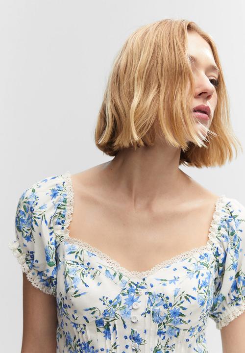 MANGO - Blouse lili - light blue