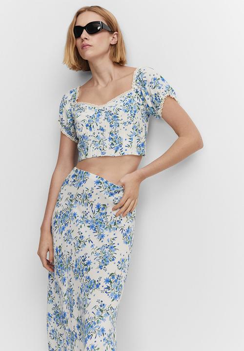 MANGO - Blouse lili - light blue