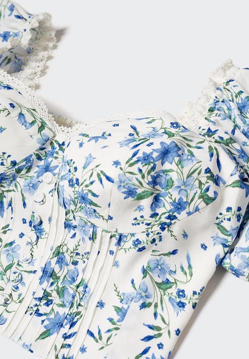 MANGO - Blouse lili - light blue