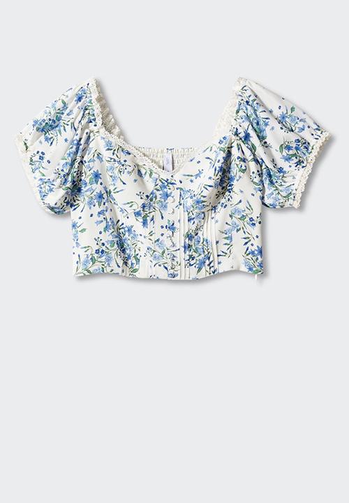 MANGO - Blouse lili - light blue