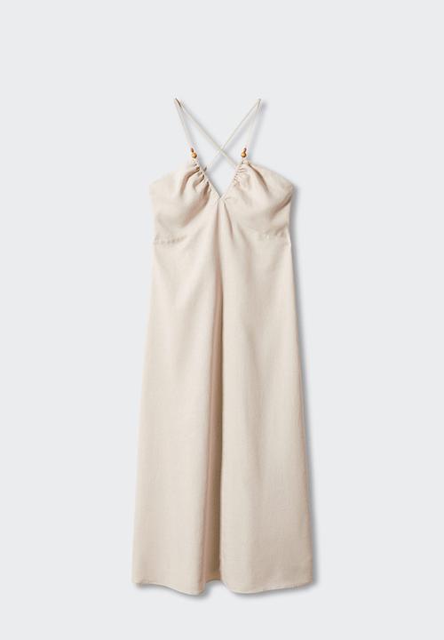 MANGO - Dress jack - beige