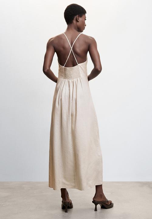 MANGO - Dress jack - beige