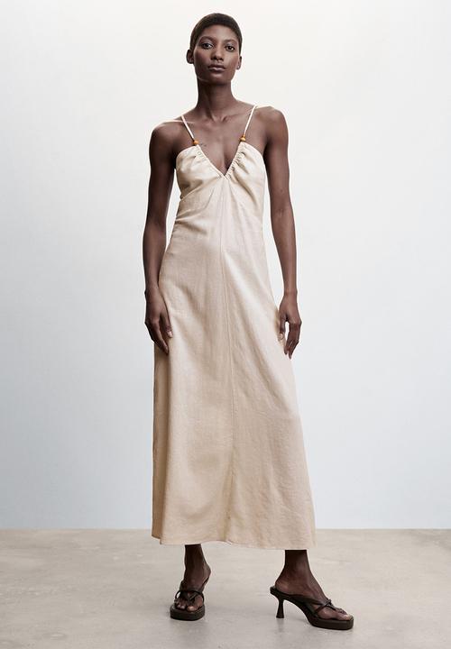 MANGO - Dress jack - beige