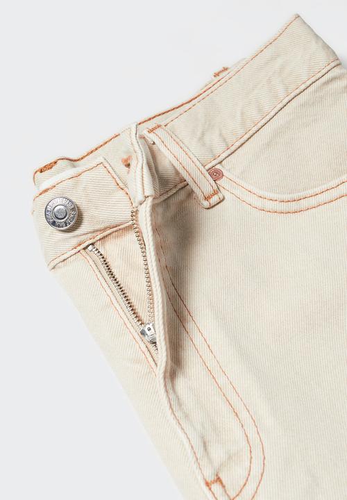 MANGO - Shorts zoe - sand