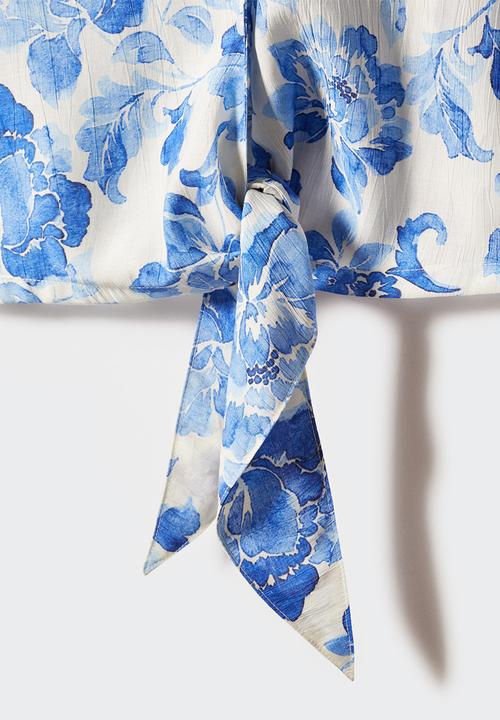 MANGO - Shirt milos - mid blue
