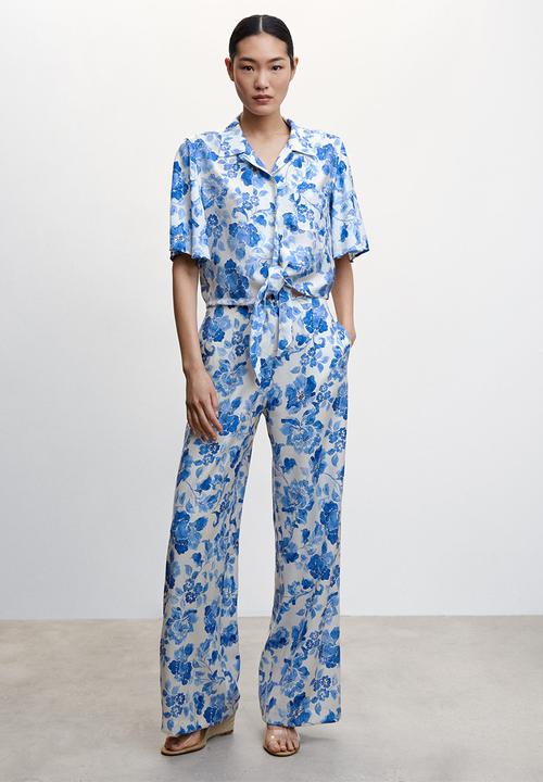 MANGO - Shirt milos - mid blue