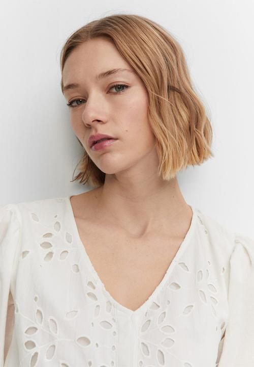 MANGO - Dress cuctis - natural 