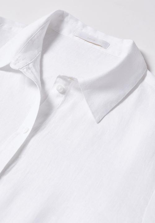 MANGO - Shirt cogee - off white