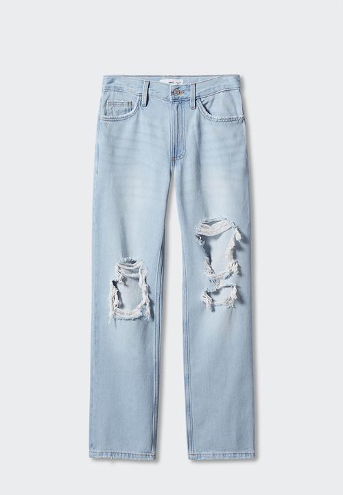 MANGO - Jeans mati - light denim blue