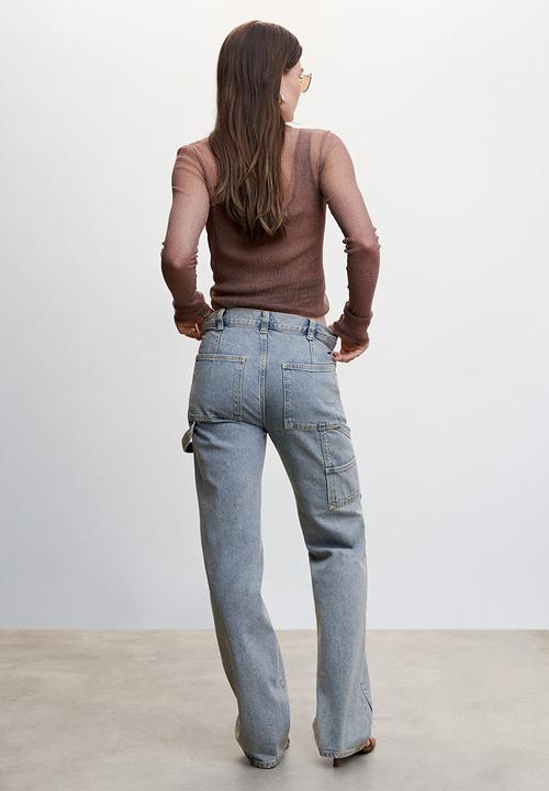 MANGO - Jeans kyomi - light faded blue